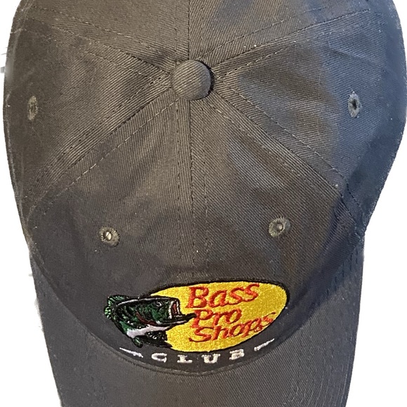 Like new grey Bass Pro Shops Club adjustable hat. - Picture 2 of 6